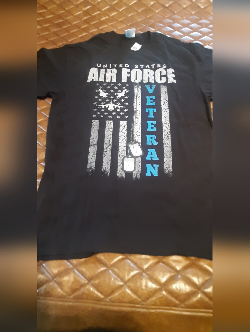 Mens Air Force Veteran T Shirt